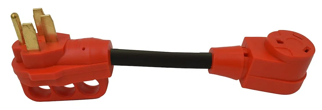 A10-5030FHVP – VALTERRA LLC Power Cord Adapter, For Connecting RV Power Inlet To Standard Power Source 50 Amp Male To...
